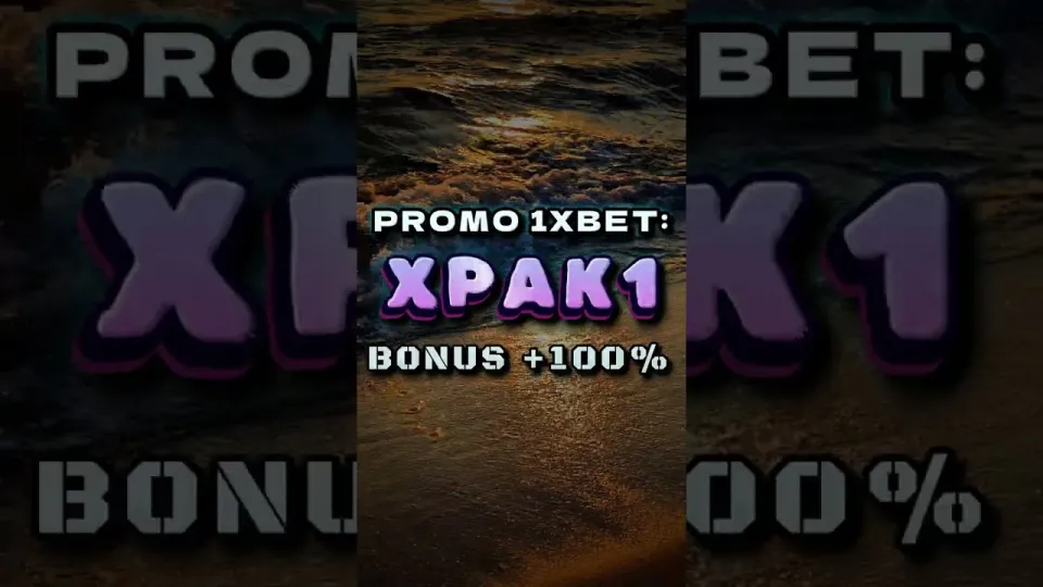 The 1xBet free code XPAK1 gives you a 100% first deposit bonus when you register